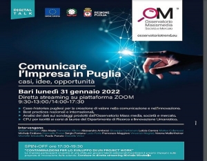 Convegno “Comunicare l’Impresa in Puglia - casi, idee, opportunità”