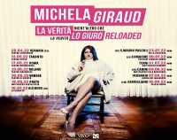 MICHELA GIRAUD - Nuove date estive dello show “LA VERITÀ, NIENT’ALTRO CHE LA VERITÀ. LO GIURO… RELOADED!”