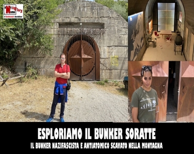 Esploriamo il Bunker del Soratte | Il bunker nazifascista e antiatomico scavato nella montagna