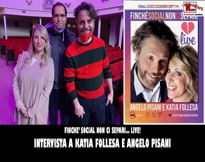 Intervista a Katia Follesa e Angelo Pisani | Finché social non ci separi... Live!