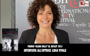 Intervista all&#039;attrice LIDIA VITALE | Premio &quot;Alida Valli&quot; al Bif&amp;st 2023