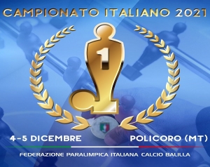 A Policoro i Campionati Italiani Assoluti di Calcio Balilla Paralimpico