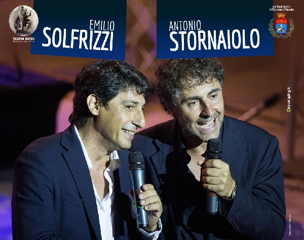 Solfrizzi e Stornaiolo al teatro Orfeo di Taranto con “Tutto il mondo è un palcoscenico”