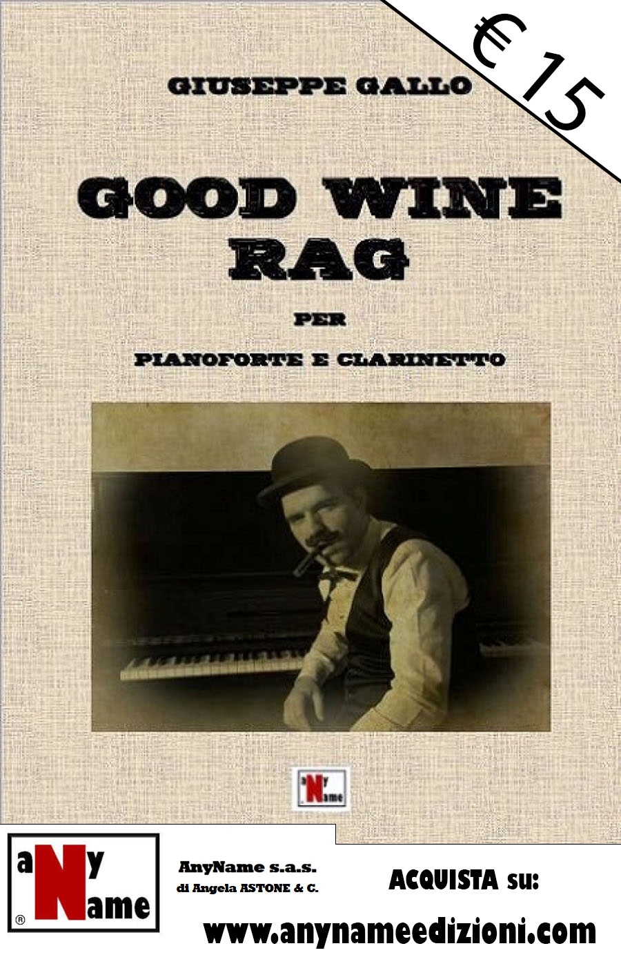 SPARTITO | Good Wine Rag – per pianoforte e clarinetto