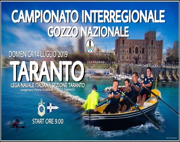 Taranto vince nella categoria Gozzo Nazionale
