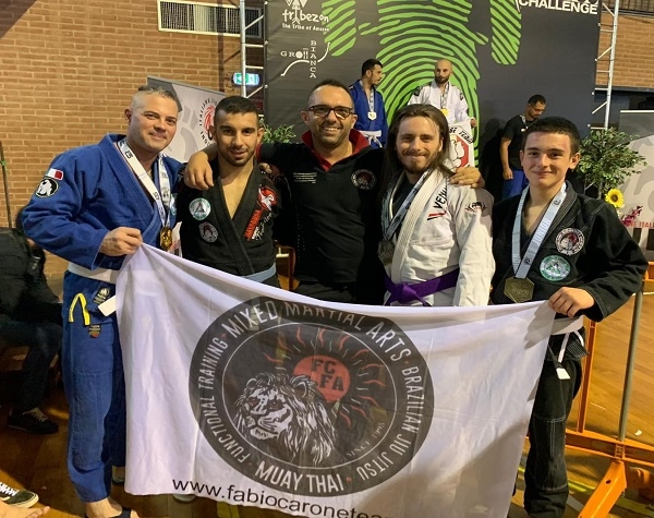 Bari Jiu Jitsu Challenge, la Fabio Carone Fighting Academy conquista due ori, un argento e un bronzo