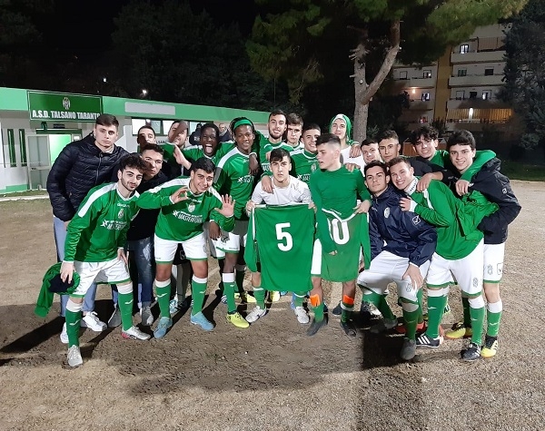 CALCIO. Juniores, il Talsano Taranto travolge 5-0 il Novoli davanti a Prisciandaro