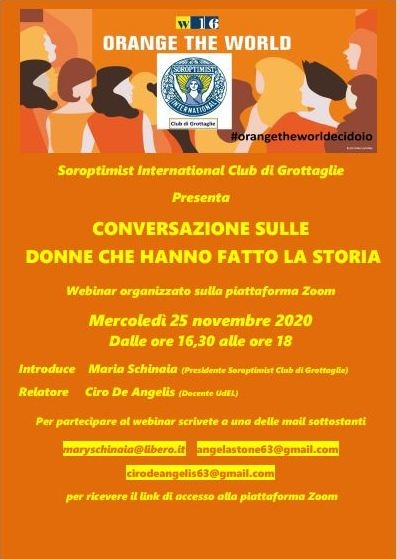 Conversazione sulle donne che hanno fatto la storia