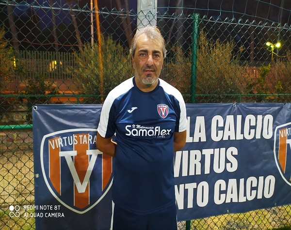 Virtus Taranto, il bilancio di mister Fabio Buonafede