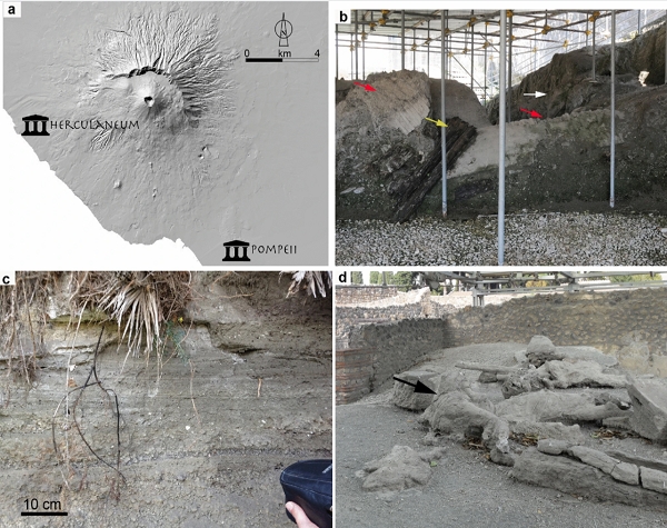 Pompei: determinata la durata delle correnti piroclastiche   generate dall’eruzione del Vesuvio del 79 d.C.