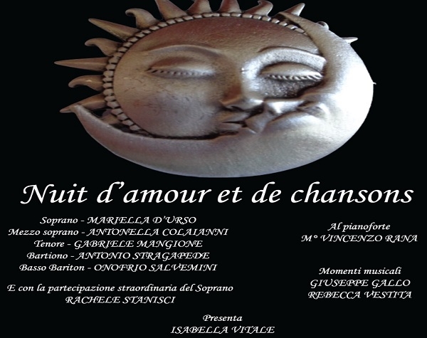 Nuit d’amour et de chansons – Il concerto lirico a Villa Castelli