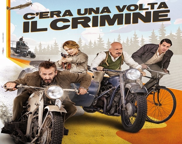 Giallini, Tognazzi, Morelli in “C’era una volta il crimine” dal 10 marzo al cinema