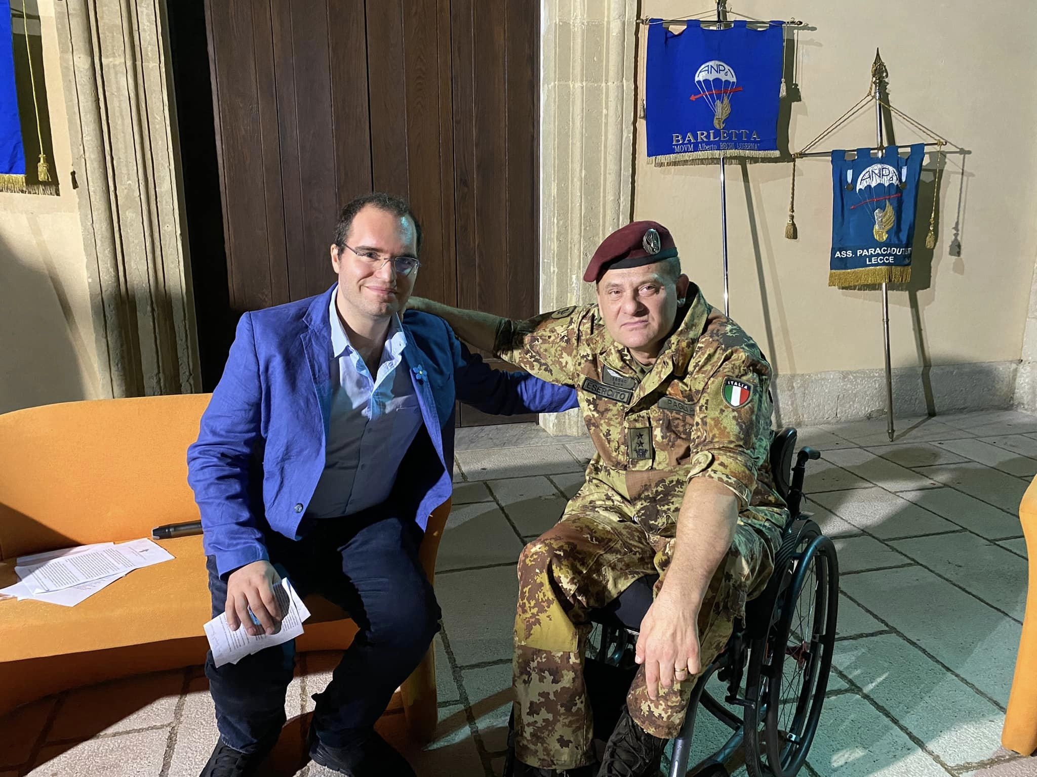 Intervista al Tenente Colonnello Gianfranco Paglia Medaglia d’Oro al Valor Militare