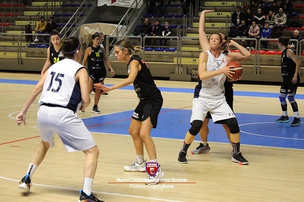 Nuovi Orizzonti Taranto schiacciasassi! A Ruvo è ancora vittoria con il sonoro punteggio di 72-37