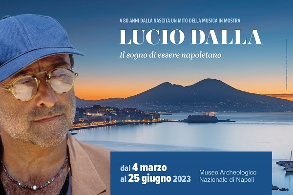 Mostra “Lucio Dalla. Il sogno di essere napoletano dal 4 marzo al MANN di Napoli