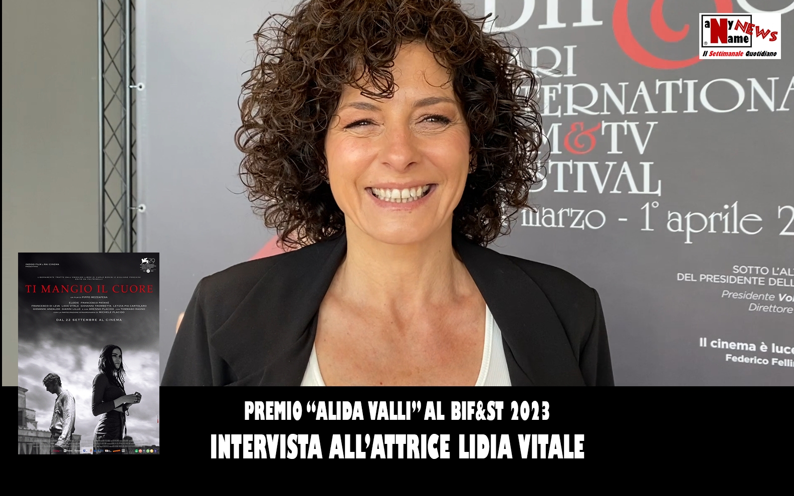 Intervista all’attrice LIDIA VITALE | Premio “Alida Valli” al Bif&st 2023