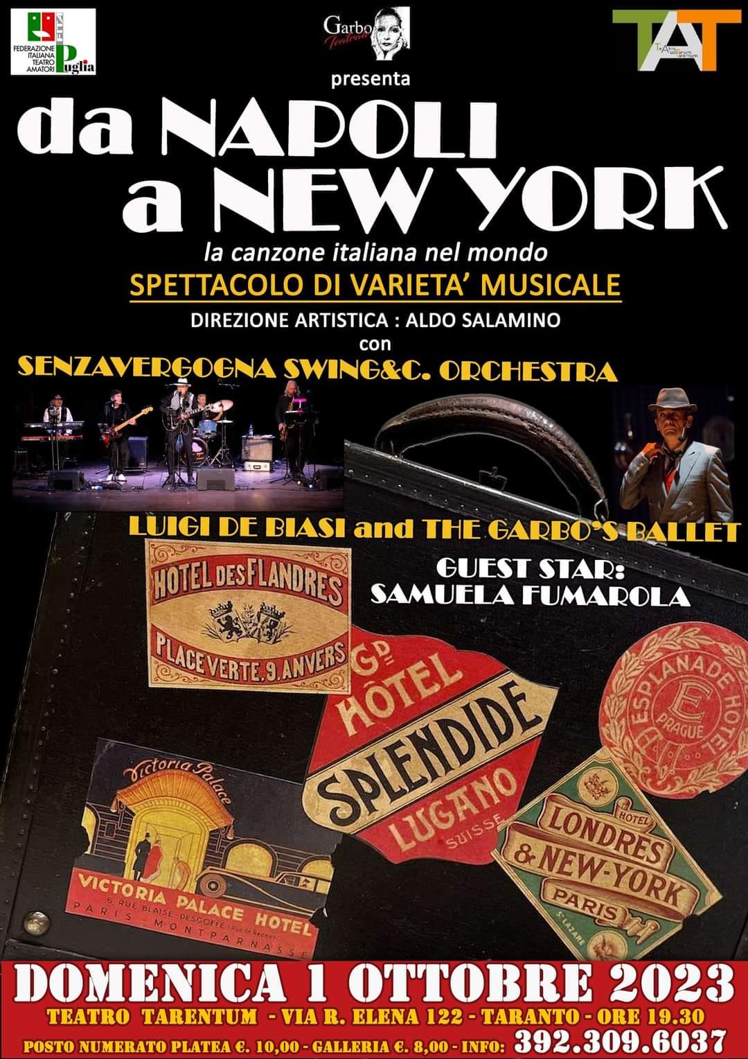“Da Napoli a New York”, torna il grande varietà musicale