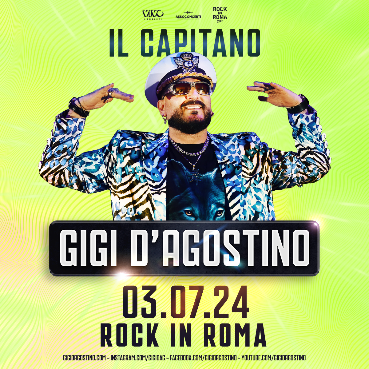 GIGI D’AGOSTINO ANNUNCIA UN NUOVO APPUNTAMENTO ESTIVO