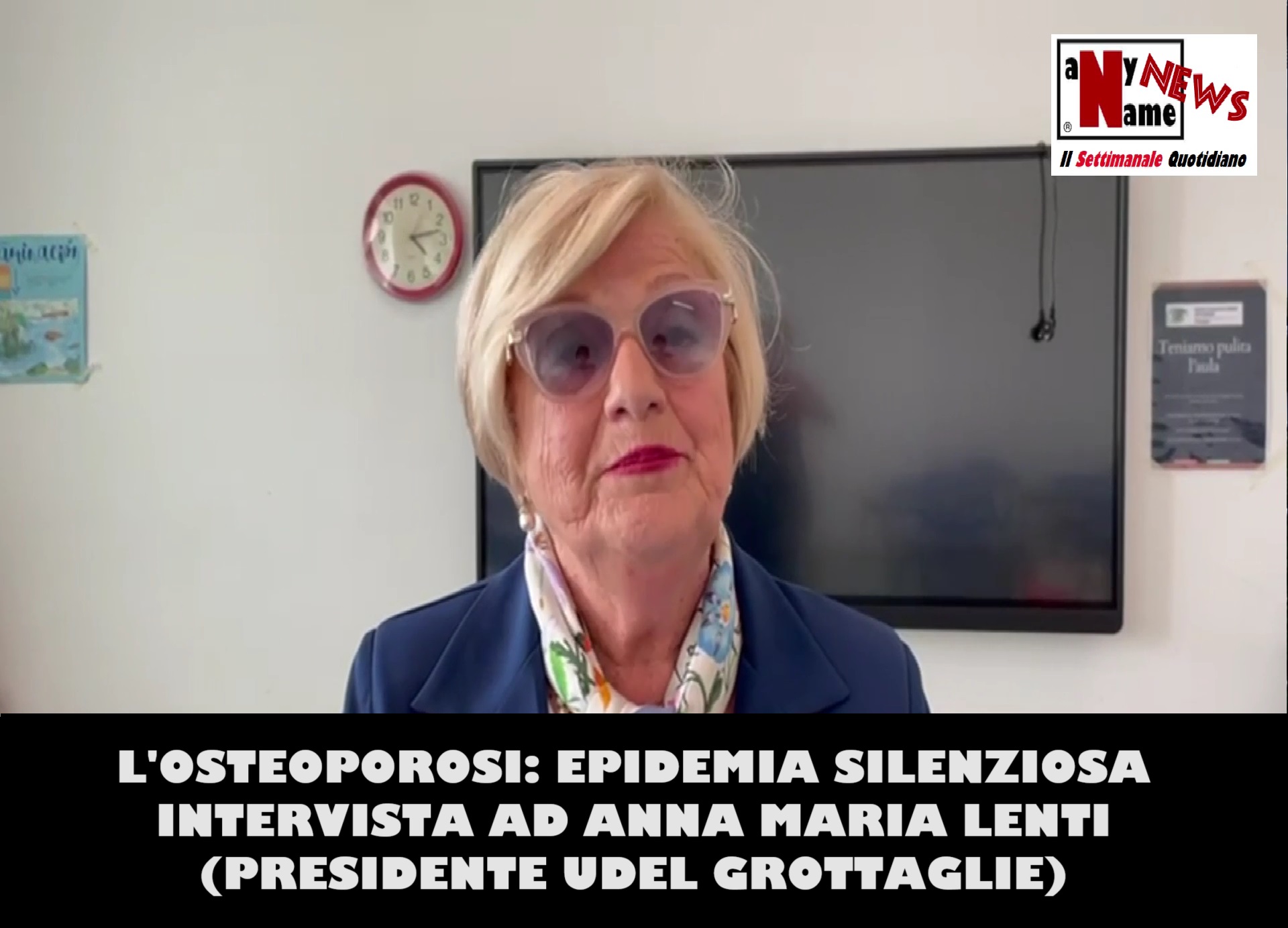 L’osteoporosi: epidemia silenziosa – Intervista ad Anna Maria Lenti (Presidente UdEL di Grottaglie)