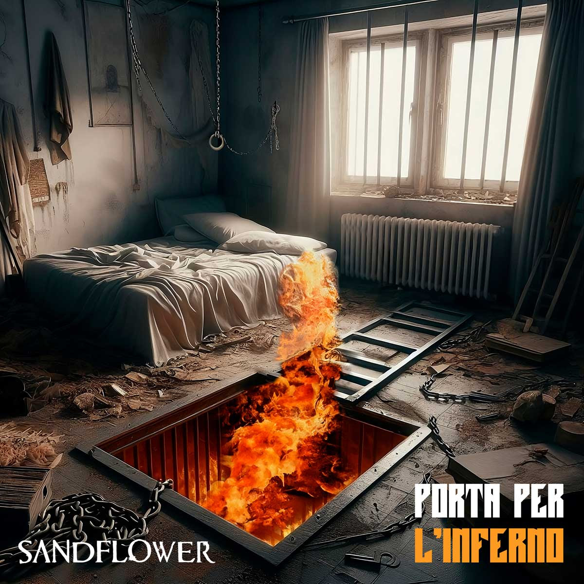 SANDFLOWER: da venerdì 17 maggio disponibile in radio e in digitale “PORTA PER L’INFERNO” il nuovo singolo