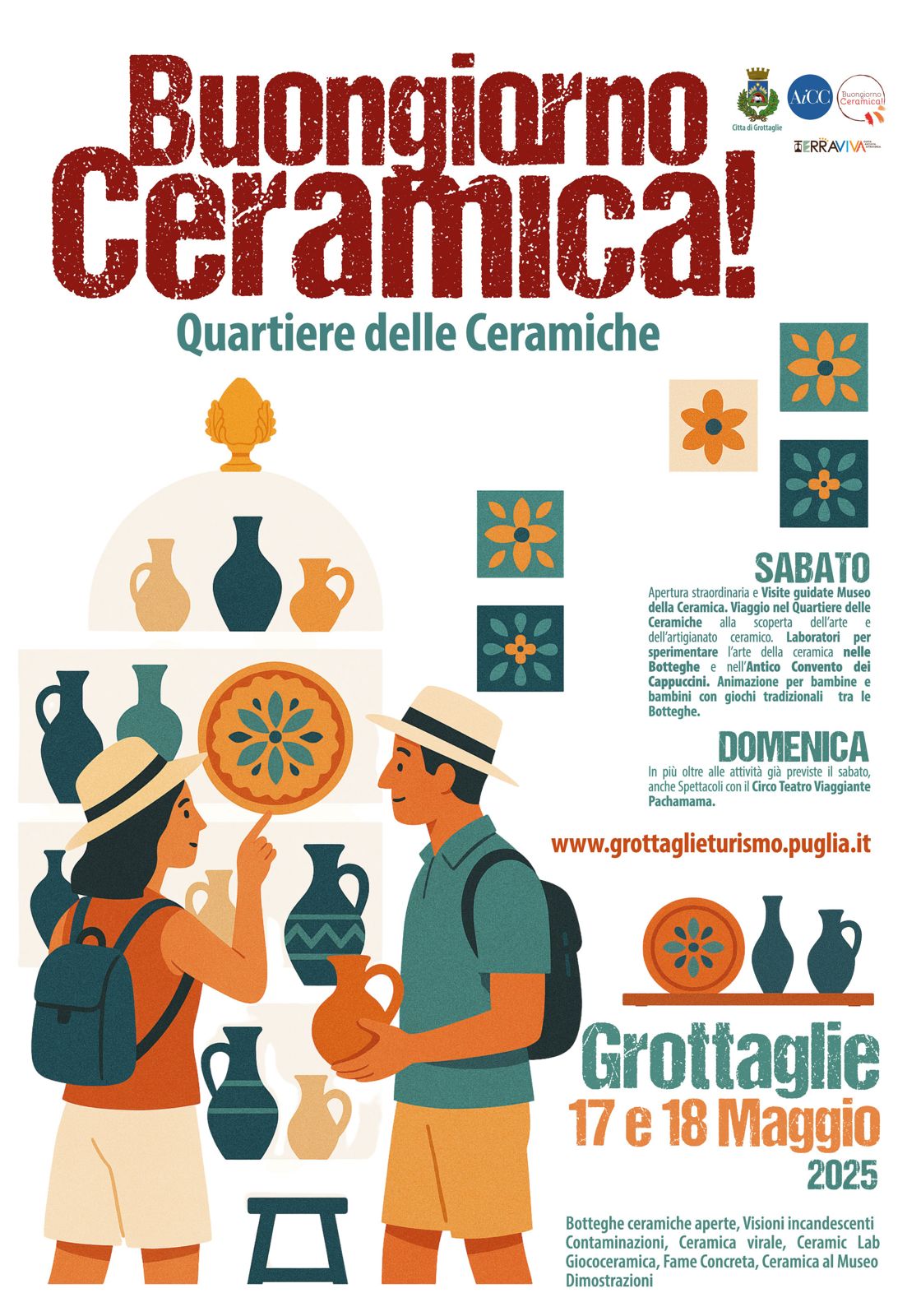 Buongiorno Ceramica! 17 e 18 maggio a Grottaglie
