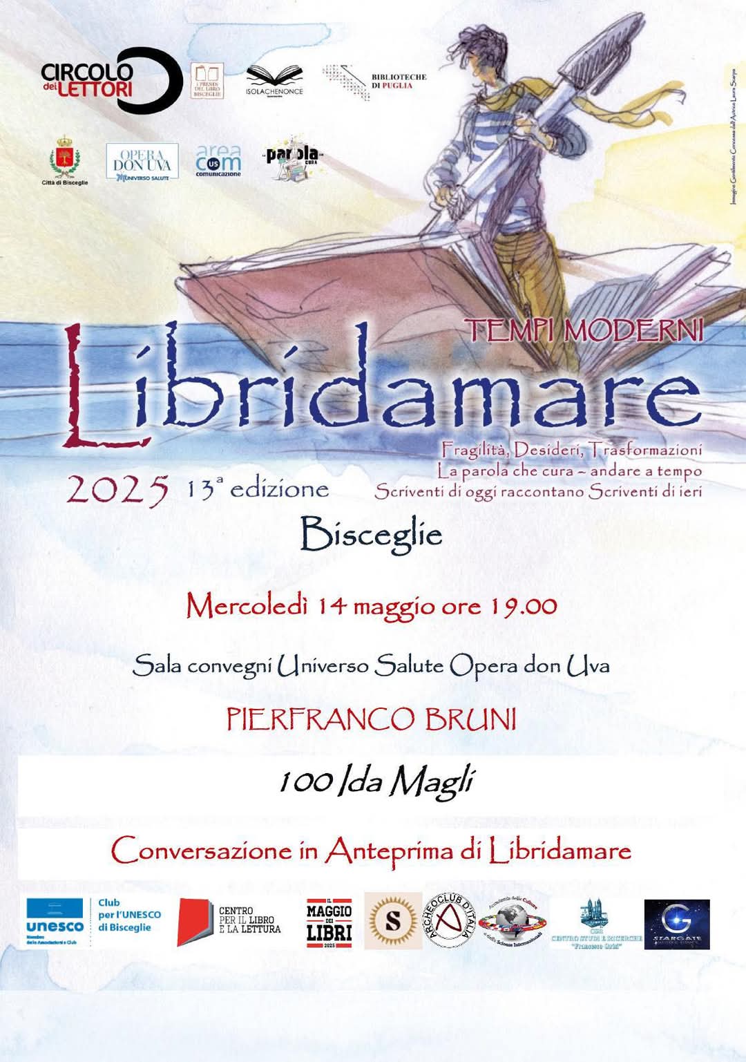 Ida Magli sarà celebrata nel suo Centenario a Bisceglie il 14 maggio con una Lectio di Pierfranco Bruni