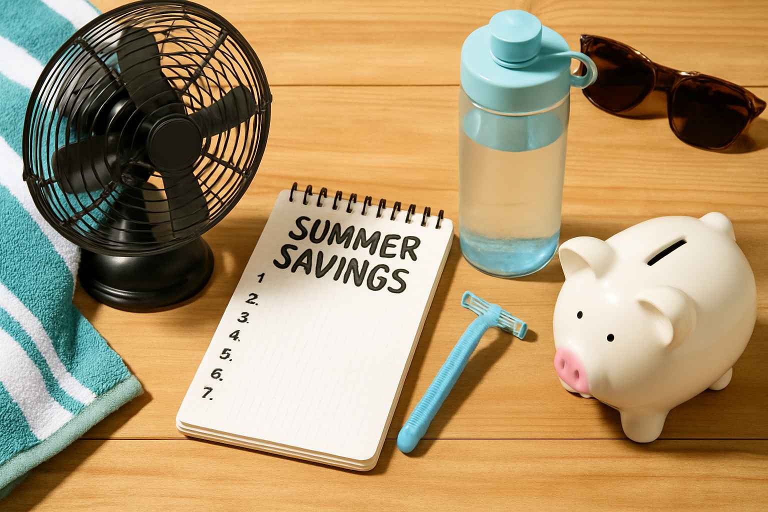 RISPARMIARE D’ESTATE: 7 TRUCCHI PER NON SPRECARE SOLDI CON IL CALDO 🧊☀️💶