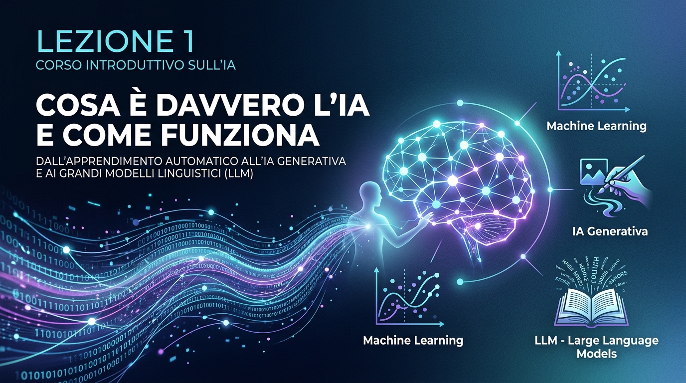 Cos’è davvero l’Intelligenza Artificiale – Lezione 1