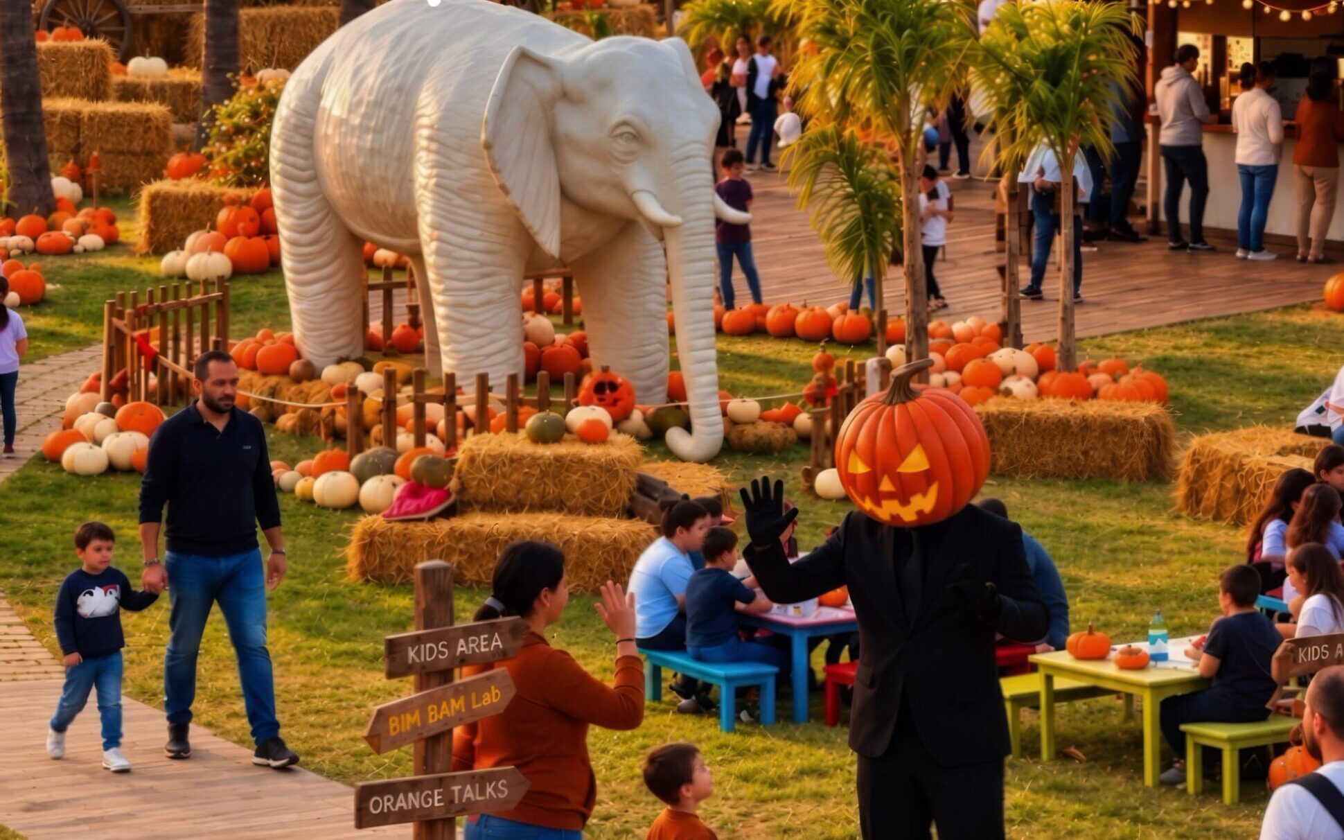 Halloween, a Marina di Ginosa arriva il Regno delle Zucche: due giorni di festa all’Elephant Park